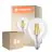 Multipack 6x Osram LED Superstar E27 Globe G95 Filamento Chiara 11W 1521lm - 927 Bianco Molto Caldo | Miglior Resa Cromatica - Sostitutiva 100W