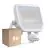 Multipack 8x Ledvance Proiettore LED Aluminium Bianca 41W 5500lm 100D - 830 Luce Calda -  | IP65 - Sensore Di Movimento E Luce - Simmetrico