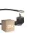 Multipack 25x Noxion Power Cavo di alimentazione Nero - Schuko Europlug + Estremità aperte - 2m - 3 pole 0,75mm2