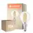 Multipack 10x Ledvance Classic LED E14 Pera Filamento Chiara 3.4W 470lm - 827 Bianco Molto Caldo | Sostitutiva 40W