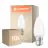 Multipack 10x Ledvance Classic LED B22 Candela Ghiaccio 3.4W 470lm - 827 Bianco Molto Caldo | Sostitutiva 40W