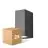 Multipack 2x D'Lite Luce Da Parete Vrebos Aluminium Nero Up & Down | IP54 - Adatto Per 2x GU10