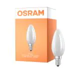 Osram LED Classic E14 Candela Filamento Ghiaccio 2.2W 470lm - 827 Bianco Molto Caldo | Sostitutiva 40W
