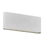 Nordlux Kniver Luce Da Parete Aluminium Bianca 10W 900lm - 830 Luce Calda - 