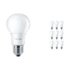 Multipack 10x Philips Corepro LED Bulbo E27 Pera Ghiaccio 8W 806lm - 840 Bianco Freddo | Sostitutiva 60W