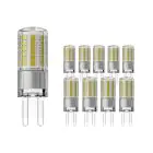 Multipack 10x Noxion Bolt LED Capsule G9 4.8W 600lm - 827 Bianco Molto Caldo | Sostitutiva 50W