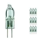 Multipack 10x Philips Microprojection Alogene G4 Bulbo Focusline 30 W 
