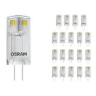 Multipack 20x Ledvance Performance LED Capsule G4 Chiara 0.9W 100lm - 827 Bianco Molto Caldo | Sostitua 10W