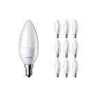 Multipack 10x Philips Corepro LED Candela E14 Ghiaccio 2.8W 250lm - 827 Bianco Molto Caldo | Sostitutiva 25W