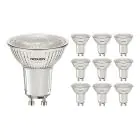 Multipack 10x Noxion Faretti LED GU10 PAR16 4W 345lm 36D - 830 Luce Calda | Dimmerabile - Sostitutiva 50W