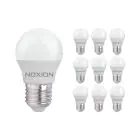 Multipack 10x Noxion Lucent Lustre LED E27 Sferica Ghiaccio 2.5W 250lm - 827 Bianco Molto Caldo | Sostitutiva 25W