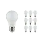 Multipack 10x Noxion Lucent Classic LED E27 Pera Ghiaccio 4.9W 480lm - 840 Bianco Freddo | Sostitutiva 40W