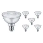 Multipack 6x Philips Master Value LED Bulbo Riflettore E27 PAR30 9.5W 740lm 25D - 927 Bianco Molto Caldo | Miglior resa cromatica - Dimmerabile - Sostitutiva 75W