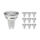 Multipack 10x Noxion Lucent Faretti LED GU10 PAR16 4.8W 450lm 36D - 840 Bianco Freddo | Sostitua 65W