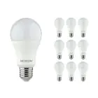 Multipack 10x Noxion Lucent Classic LED E27 Pera Ghiaccio 9.5W 1055lm - 830 Luce Calda | Sostitutiva 75W