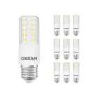 Multipack 10x Osram Special T Slim LED E27 Chiara 7.3W 806lm - 827 Bianco Molto Caldo | Dimmerabile - Sostitutiva 60W 