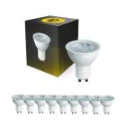 Multipack 10x Bright Choice Faretti LED GU10 PAR16 4W 345lm 36D - 827 Bianco Molto Caldo | Sostitutiva 50W
