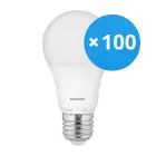 Multipack 100x Noxion Pro LED E27 Pera Ghiaccio 5.5W 470lm - 827 Bianco Molto Caldo | Dimmerabile - Sostitutiva 40W