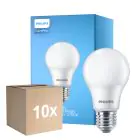 Multipack 10x Philips Corepro LED Bulbo E27 Pera Ghiaccio 4.9W 470lm - 827 Bianco Molto Caldo | Sostitutiva 40W