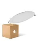 Multipack 4x Ledvance Downlight LED Slim Il Giro DN210 18W 1530lm 120D - 840 Bianco Freddo | 225mm