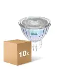 Multipack 10x Noxion Faretti LED GU4 MR11 1.8W 184lm 36D - 827 Bianco Molto Caldo | Sostitutiva 20W