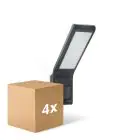 Multipack 4x Steinel Proiettore LED XLED Home Antracite 10.5W 550lm - 830 Luce Calda -  | IP44 - Sensore Di Movimento - Simmetrico