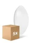 Multipack 5x Ledvance Surface Circolare 400 24W 840 1920lm Bianca IP44 | Bianco Freddo