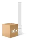 Multipack 10x Noxion Lucent PL-S LED  6W - 840 Bianco Freddo | 4-Pin - Sostitutiva 11W