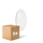 Multipack 5x Ledvance Surface Circolare 250 13W 840 960lm Bianca IP44 | Bianco Freddo