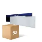Multipack 5x Noxion Pannello A LED Ecowhite V4.0 28W 3200lm - 830 Luce Calda -  | 120x30cm - UGR 