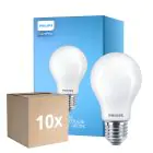 Multipack 10x Philips Corepro LED Bulbo E27 Pera Ghiaccio 7W 806lm - 840 Bianco Freddo - Sostitutiva 60W