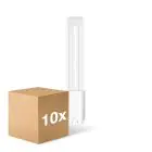 Multipack 10x Ledvance Dulux-L LED 8W - 840 Bianco Freddo | 4-Pin - Sostitutiva 18W