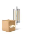 Multipack 10x Philips Corepro LED Lineair R7s 118mm 17.5W 2460lm - 840 Bianco Freddo | Dimmerabile - Sostitutiva 150W