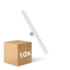 Multipack 10x Ledvance Ledinestra BASE LED Tube 3.5W 370lm - 827 Bianco Molto Caldo | 30cm - Sostitutiva 25W