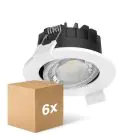 Multipack 6x Philips Faretti LED Ledinaire RS071B 6W 500lm 21x40D - 827-830-840 CCT | 89mm - Ritaglio 68mm - IP20 - Dimmerabile