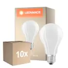 Multipack 10x Ledvance Classic LED E27 Pera Filamento Ghiaccio 17W 2452lm - 840 Bianco Freddo | Sostitua 150W
