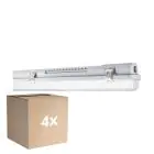 Multipack 4x Ledvance LED Stagna Alloggio MT Gen 3 IP65 | Adatto per 1x120cm Tubo LED