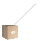 Multipack 4x Ledvance Stagna LED Stagna Eco Slim 36W 4320lm - 840 Bianco Freddo | 120cm