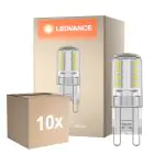 Multipack 10x Ledvance Performance LED Capsule Chiara G9 2.6W 320lm - 840 Bianco Freddo | Sostitutiva 30W