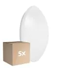 Multipack 5x Ledvance Surface Circolare 350 Bianca 18W 1440lm - 840 Bianco Freddo | IP44 - Sensor - Sostitutiva 2x18W