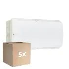 Multipack 5x Philips LED Sicurezza Ledinaire WL055V Bianca 6W 630lm - 840 Bianco Freddo | 374x150mm – IP65