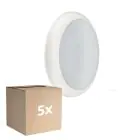 Multipack 5x Philips Bulkhead LED Ledinaire WL070V Gen 2 Bianca 17W 1700lm - 830-840 CCT | 300mm - IP65