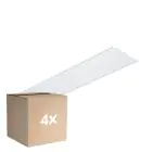 Multipack 4x Philips Pannello A LED Ledinaire RC065B 28W 3400lm - 830-835-840 CCT | 120x30cm - UGR 
