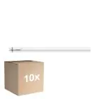 Multipack 10x Philips Master Tubo LED T8 (EM/Mains) Ultra Output 13.5W 2500lm - 865 Luce Del Giorno | 120cm - Sostitutiva 36W