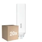 Multipack 20x Philips CorePro PL-T LED Bulbo HF 18.5W - 840 Bianco Freddo | 4-Pin - Sostitutiva 42W