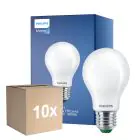 Multipack 10x Philips MASTER LED Bulbo Ultra Efficient E27 Pera Ghiaccio 7.3W 1535lm - 840 Bianco Freddo | Sostitutiva 100W