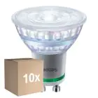 Multipack 10x Philips MASTER LED Faretti Classic GU10 PAR16 2.1W 375lm 36D - 830 Luce Calda | Sostitutiva 50W
