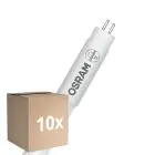 Multipack 10x Osram Tubo LED T5 (HF) High Efficiency 10W 1350lm - 830 Luce Calda | 85cm - Sostitutiva 21W