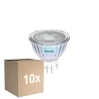 Multipack 10x Noxion Faretti LED Riflettore GU4 MR11 4.5W 345lm 36D - 927 Bianco Molto Caldo| Miglior Resa Cromatica - Dimmerabile - Sostitutiva 35W