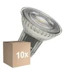 Multipack 10x Ledvance LED Riflettore GU10 PAR16 6.1W 575lm 36d - 930 Luce Calda -  Luce Calda - | Dimmerabile - Sostitutiva 80W